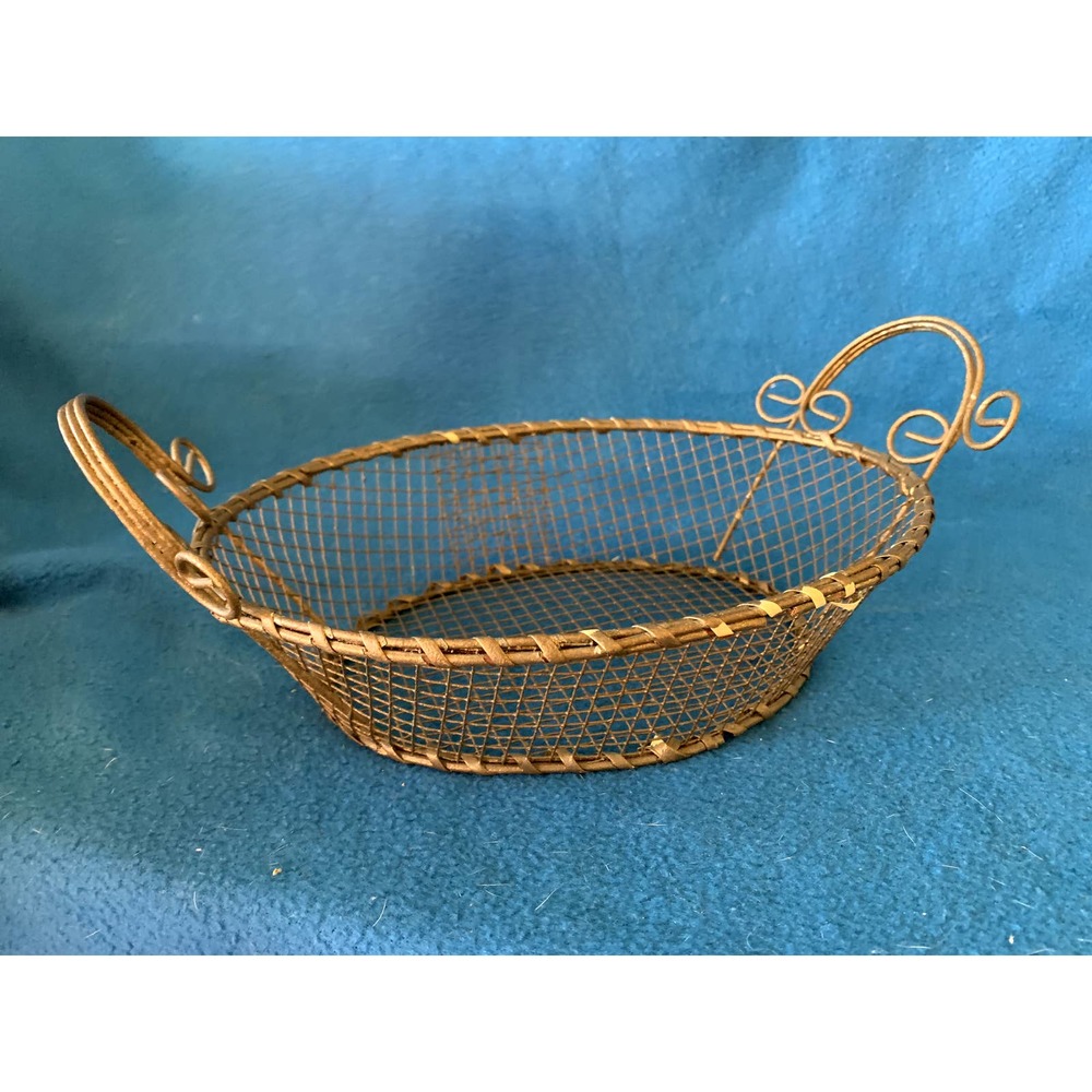 Tiny silver basket